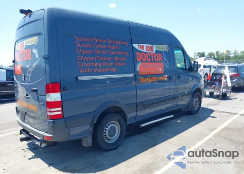 2018 Mercedes-Benz Sprinter 2500 Standard Roof V6 from USA, damaged, VIN WD3PE7CDXJP635883